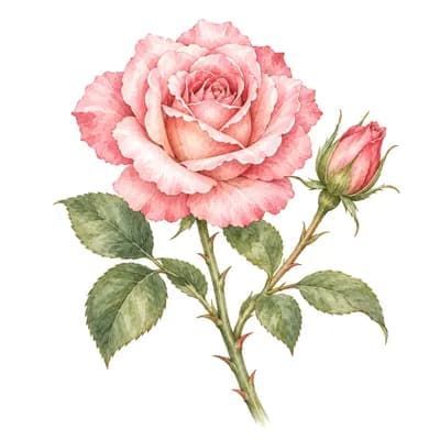 Birth flower: Rose